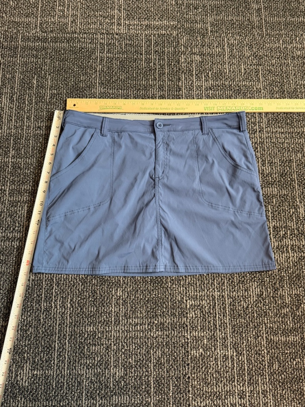 World Wide Sportsman Women Blue Skort Size 16